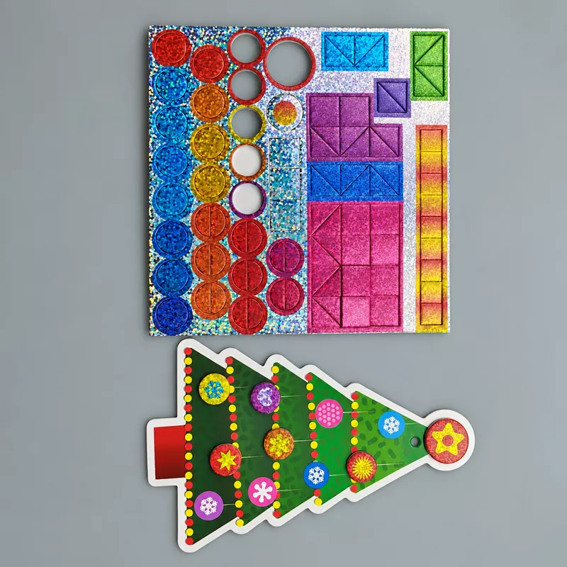 ສະຕິກເກີ EVA Laminated ສີເຕັມ