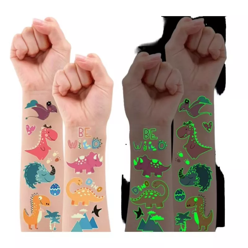 ສະຕິກເກີ tattoo Glow-in-the-Dark